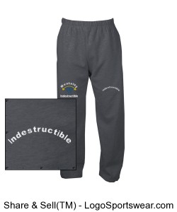 Badger Men's C2 Sport Fleece Pant Design Zoom
